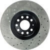 StopTech Cross-Drilled Sport Front Brake Rotors 321x30 (Pair)