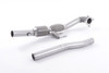 Milltek Cast Downpipe with HJS High Flow Sports Cat for MK5, MK6 & 8P 2.0T