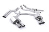 Milltek Non-Resonated & Valved Catback Exhaust for C7 S6 & S7 (Louder)