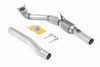 Milltek Cast Downpipe with HJS High Flow Race Cat for 8J TTS