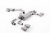 Milltek 80mm Resonated & Valved Catback Exhaust for MK7.5 Golf R (Quieter)