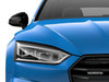 Genuine VW / Audi Black Rear Lip Spoiler & Mirror Cap Kit for B9/B9.5 A5 Sportback & S5 Sportback with Side Assist