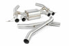 Dinan Valved Axle-Back Exhaust for G87 M2 - Polished Tips