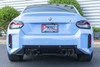 Dinan Valved Axle-Back Exhaust for G87 M2 - Polished Tips