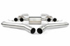 Dinan Valved Axle-Back Exhaust for G80 M3 & G82/G83 M4 - Polished Tips