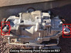 JXB Performance Sport Differential Brace for Audi B8/C7/D4