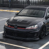 ZAERO Design EVO-1 Gloss Black Front Splitter for MK7 GTI