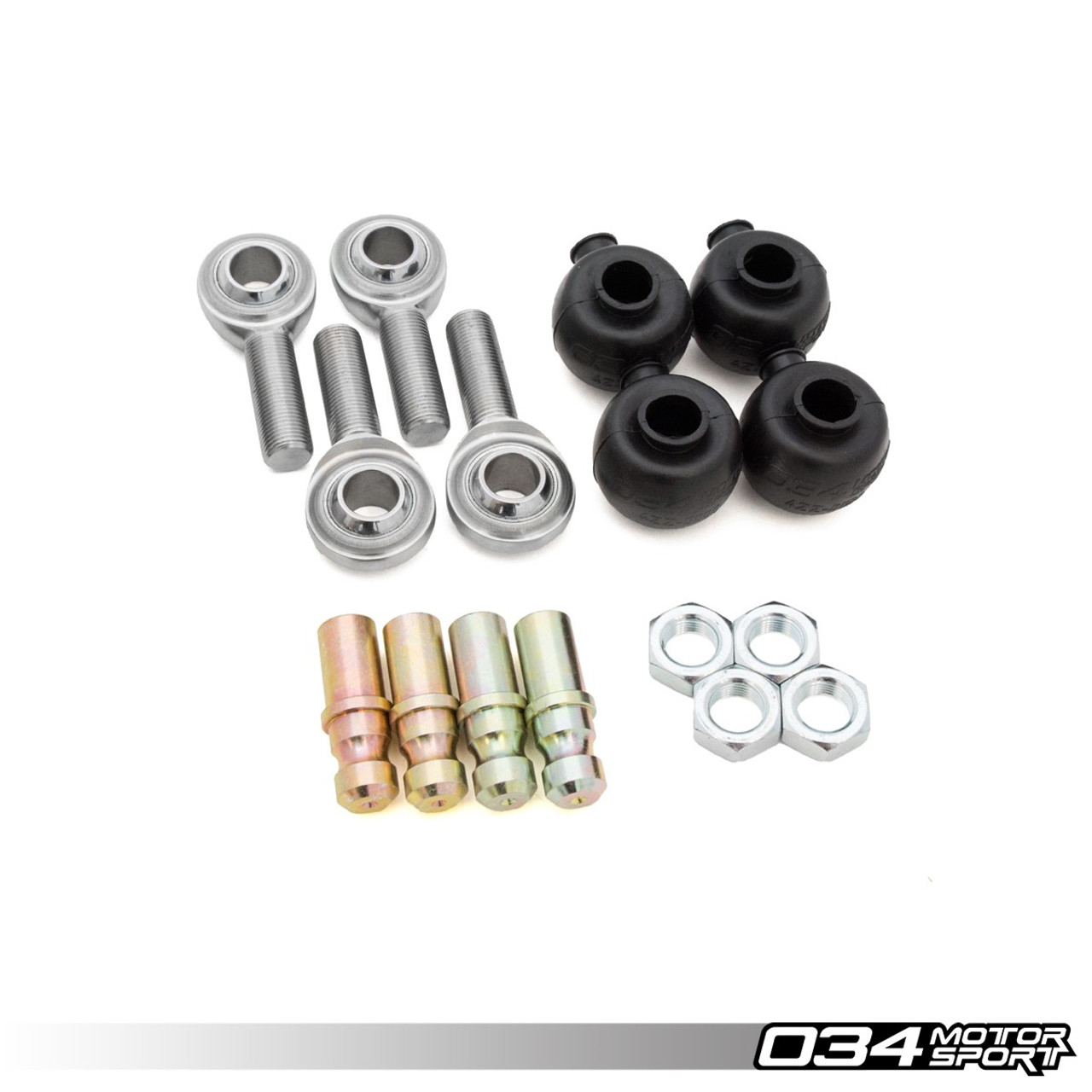 034Motorsport Heim Joint Rebuild Kit for Density Line Adjustable Front Upper Control Arms for Audi B5, B6, B7 & C5