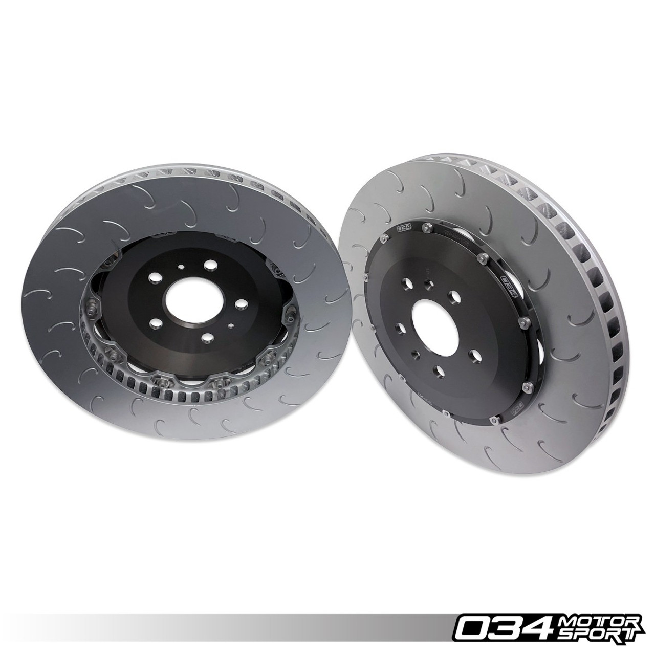 034Motorsport 2-Piece Floating Rear Brake Rotor Kit for MK1 R8