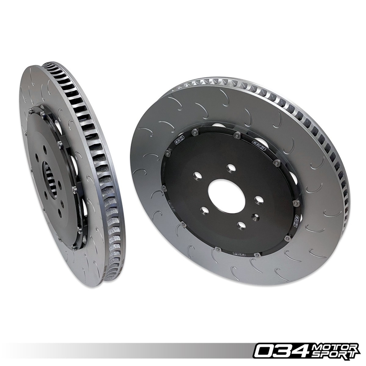 034Motorsport 2-Piece Floating Front Brake Rotor Kit for 8S TTRS