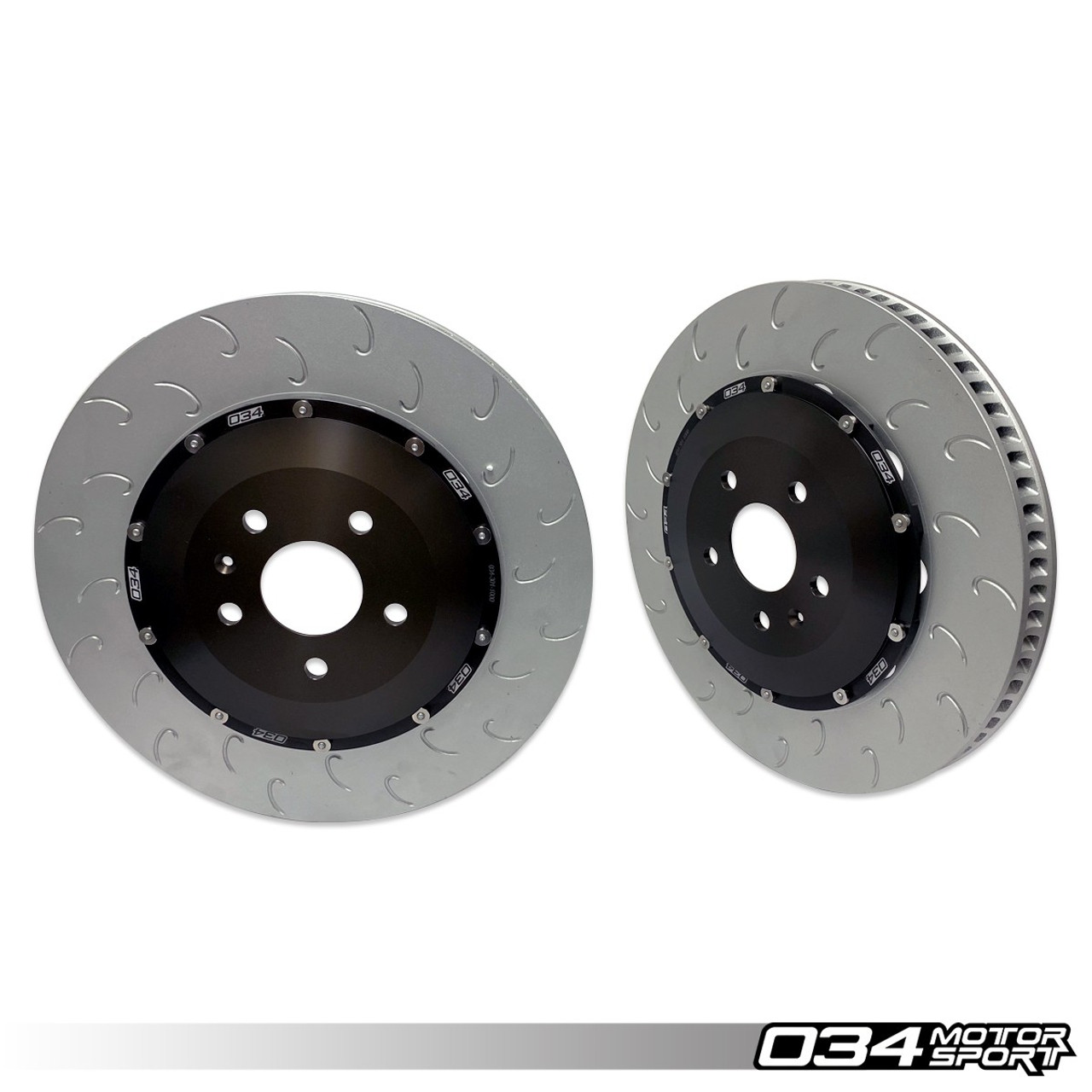 034Motorsport 2-Piece Floating Front Brake Rotor Kit for 8V.5 RS3