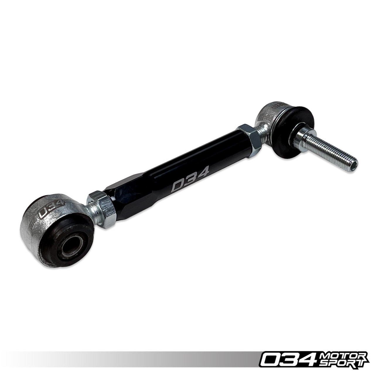 034Motorsport Dynamic+ Billet Adjustable Front Sway Bar End Links for Audi B8, B9, C7 & C8