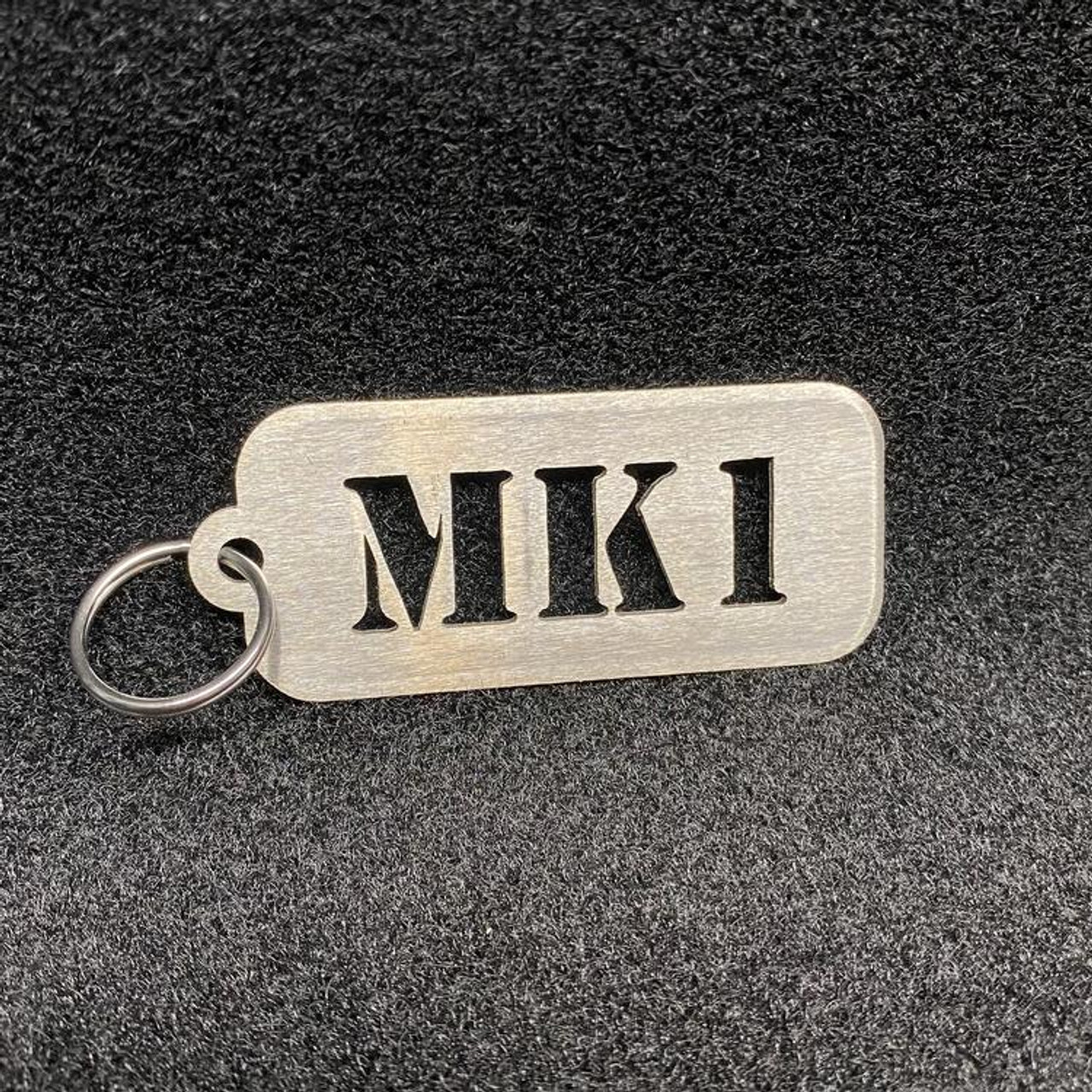 CJM Industries MK1-8 Stainless Steel Keychains