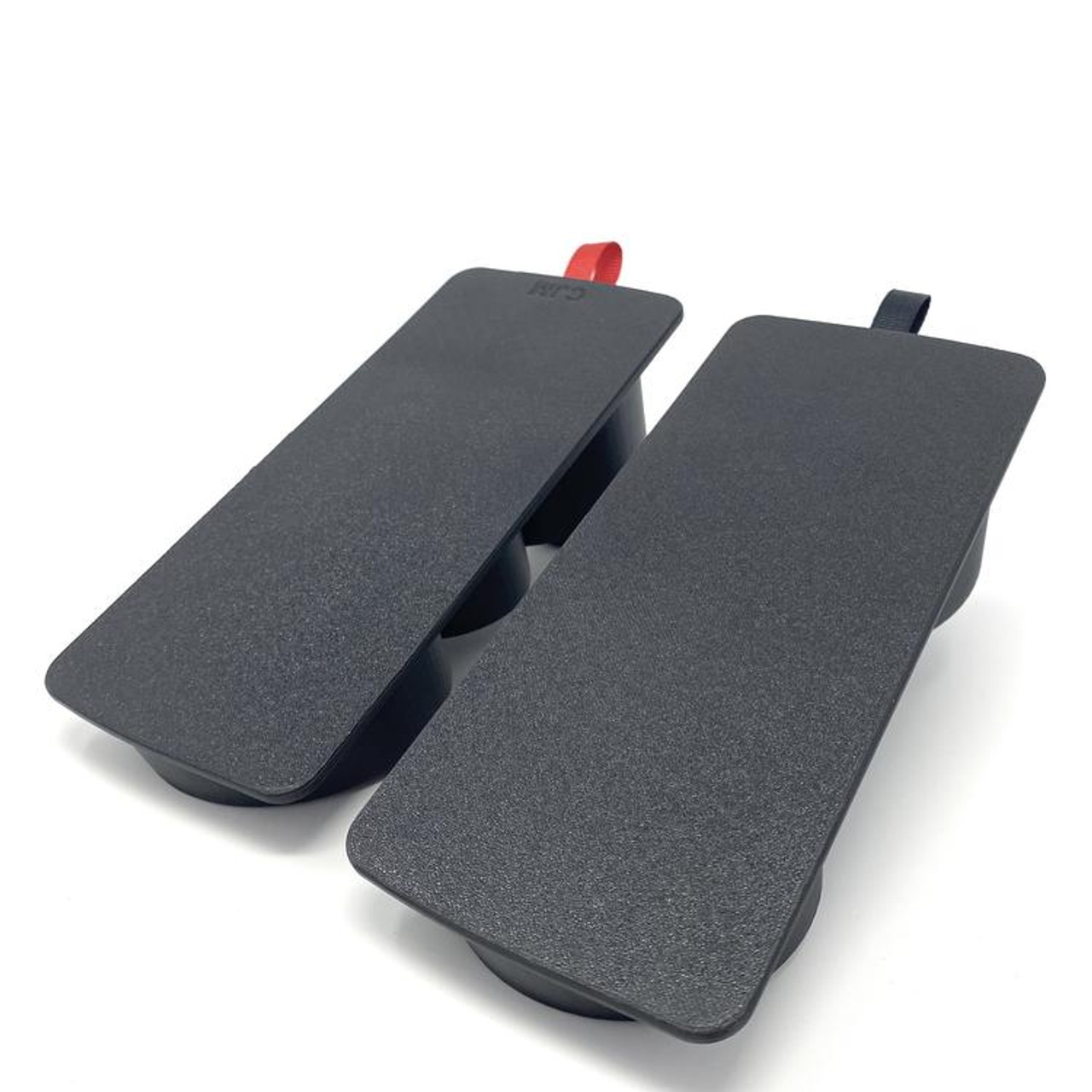 *Full Cover w/ Red Pull Tab (left) & Full Cover - No Branding w/ Black Pull Tab (right) shown*