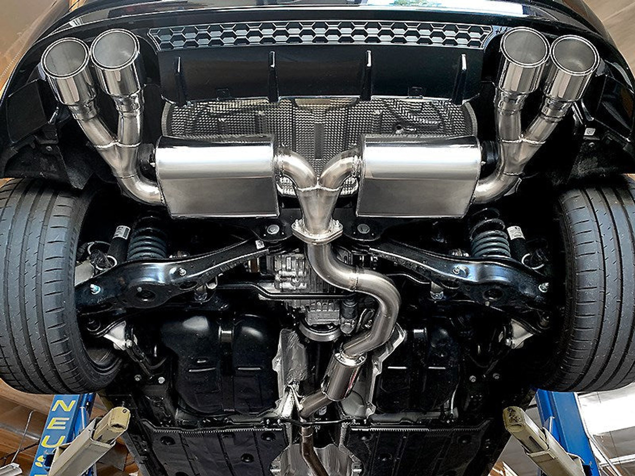 Neuspeed Stainless Steel Catback Exhaust V2 for MK7 Golf R