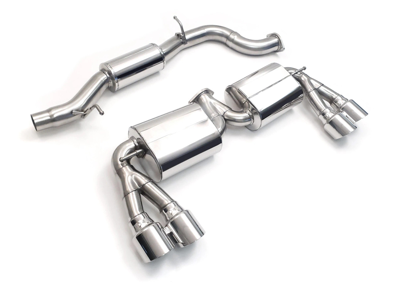 Neuspeed Stainless Steel Catback Exhaust for 8V S3 - Version 2