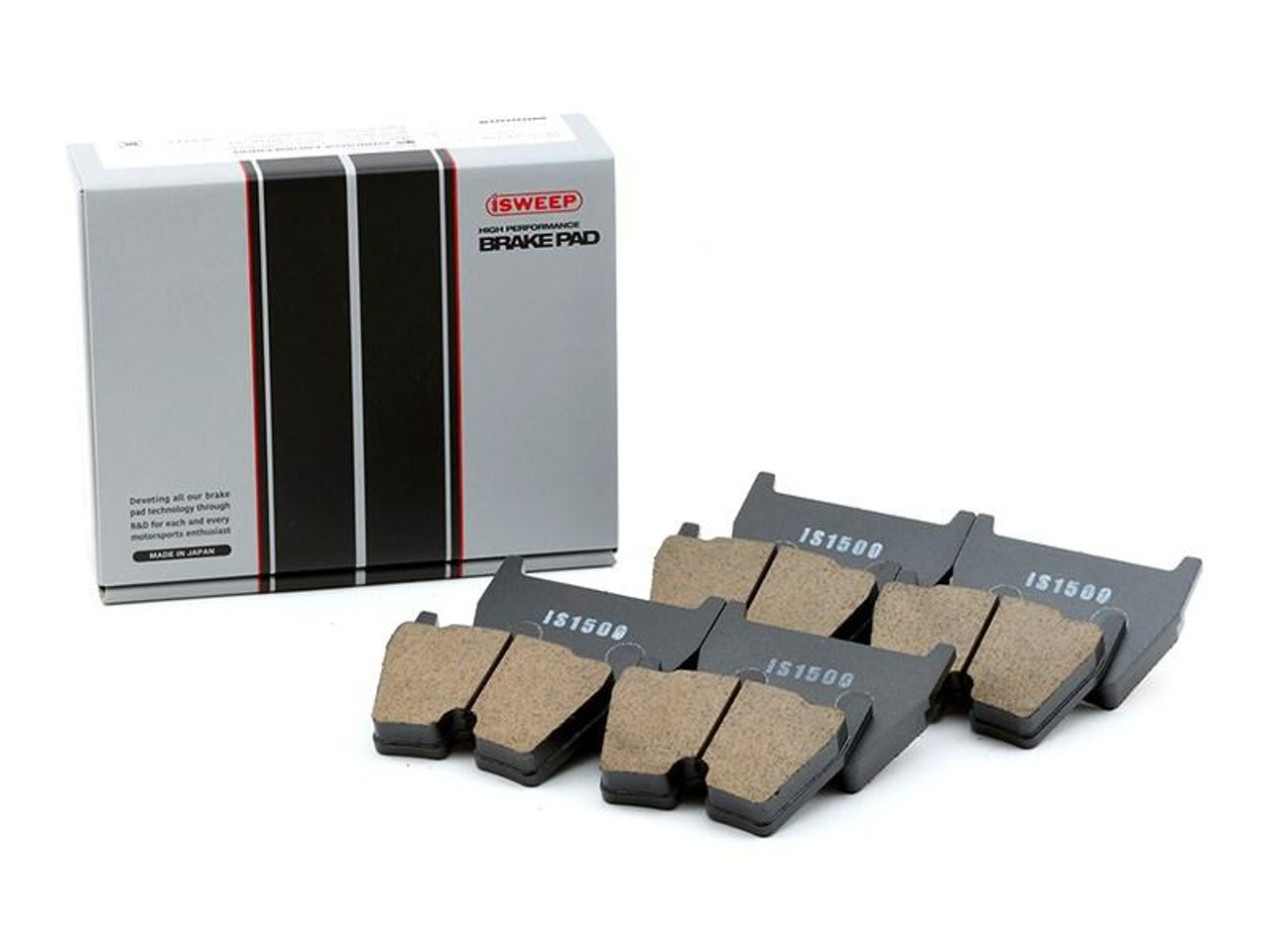 iSweep Front Brake Pads for B8 RS5, 8V RS3 & 8S TTRS