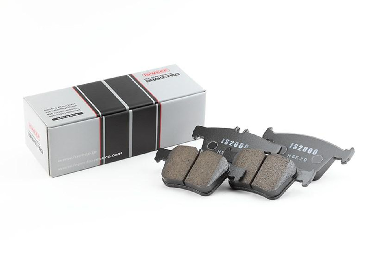 iSweep Rear Brake Pads for 8V A3