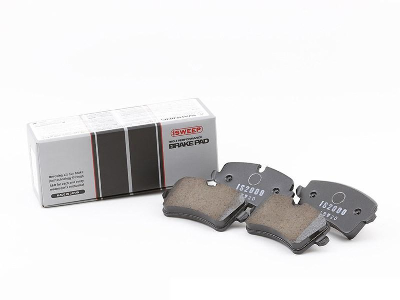 iSweep Rear Brake Pads for Audi B8