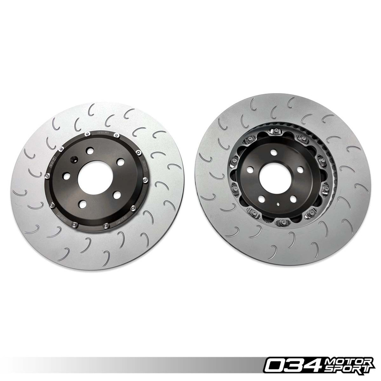 034Motorsport 2-Piece Floating Front Brake Rotor Kit for B8/B8.5 S4 & S5