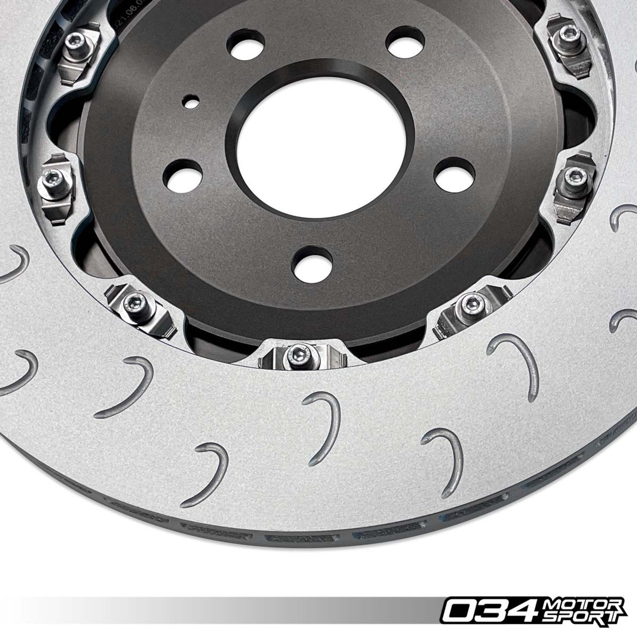 034Motorsport 2-Piece Floating Rear Brake Rotor Kit for B8/B8.5 S4 & S5