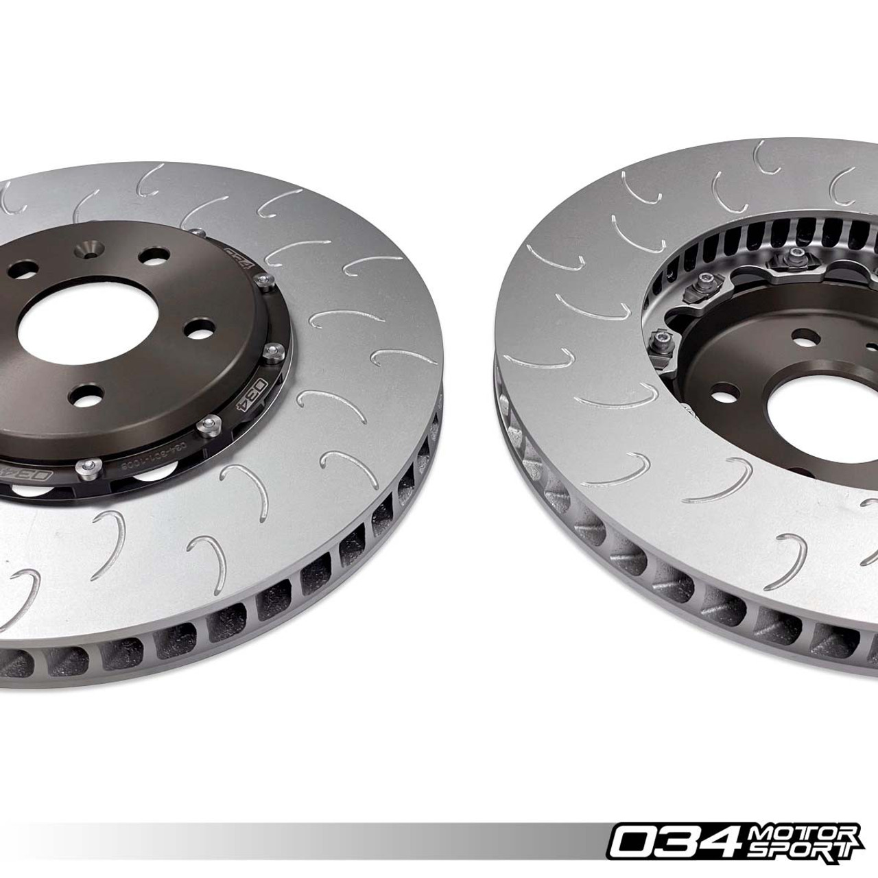 034Motorsport 2-Piece Floating Front Brake Rotor Kit for B9/B9.5 S4, S5 & SQ5