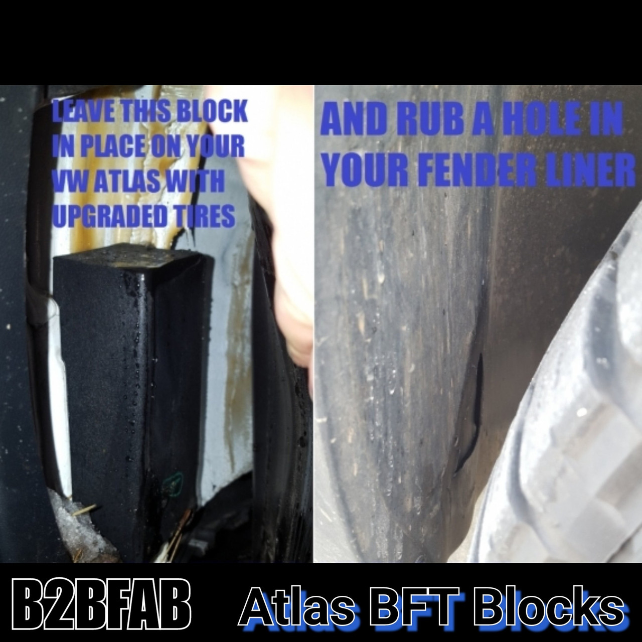 B2BFAB BFT Blocks for Atlas & Cross Sport