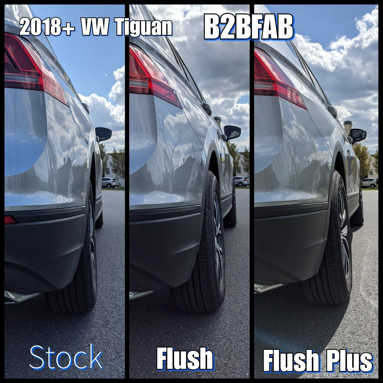 B2BFAB Flush Kit for MQB Tiguan