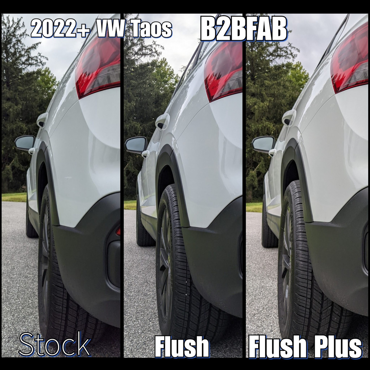 B2BFAB Flush Plus Kit for VW Taos