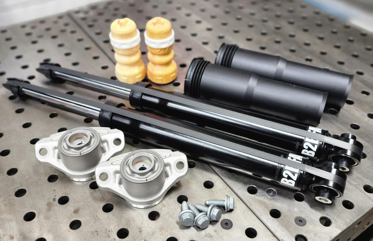 B2BFAB HD Rear Shock Upgrade Kit for MQB