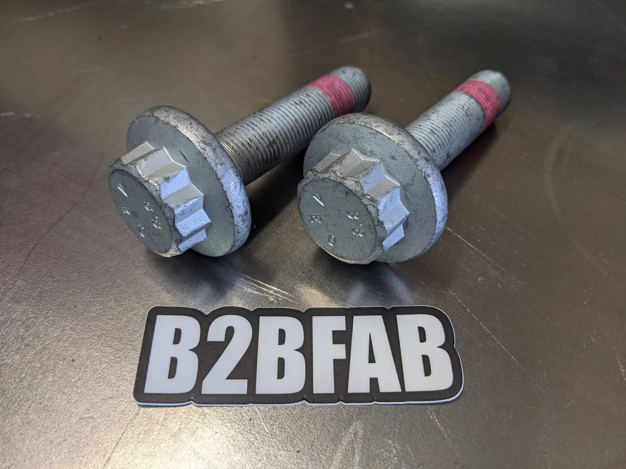 B2BFAB OEM Axle Bolt Kit for Camber Correcting Lift Kit Install