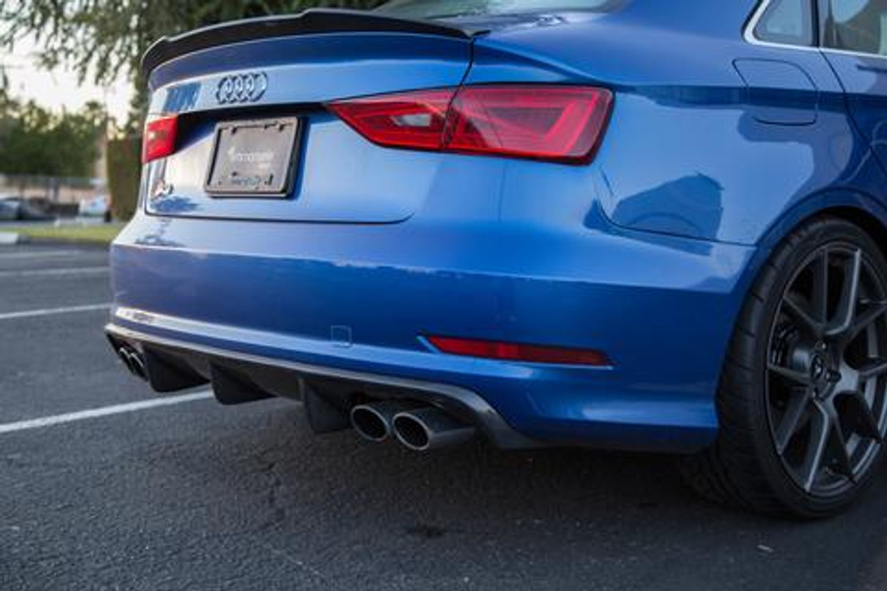 PURE Carbon Fiber Rear Diffuser for Pre-Facelift 8V A3/S3