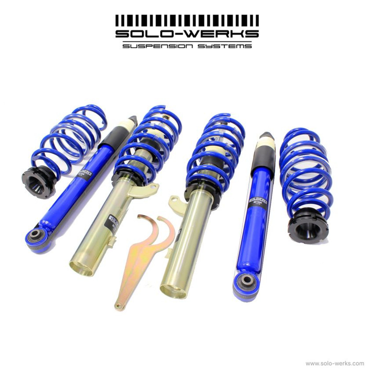 Solo-Werks S1 Coilovers for MK7 GTI, GLI, Golf R, Alltrack & Audi 8V