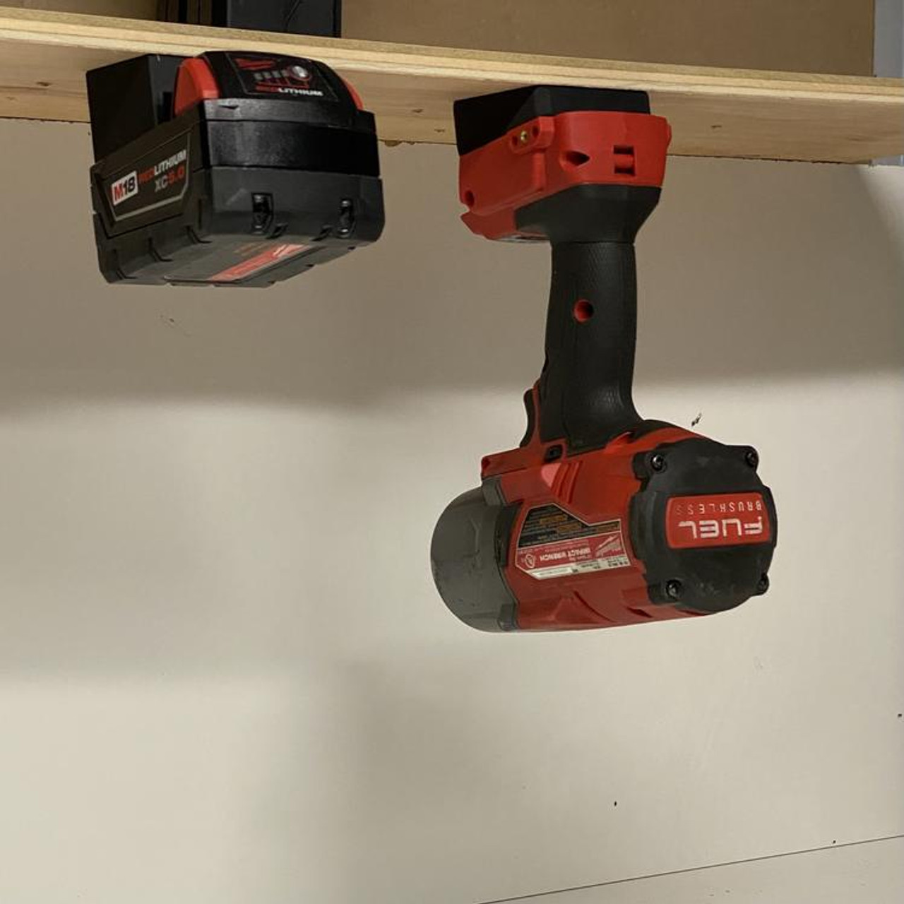 CJM Industries Milwaukee M12 & M18 Tool & Battery Organizers