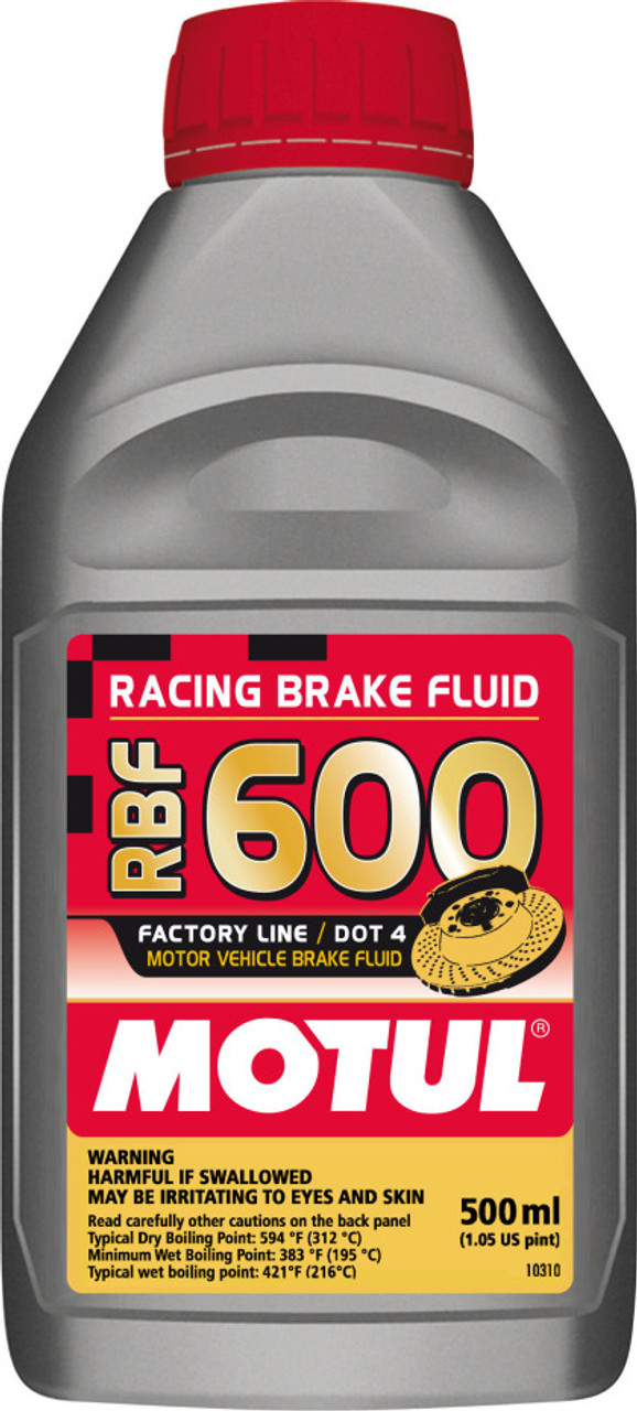 Motul RBF600 Racing Brake Fluid - 1/2L