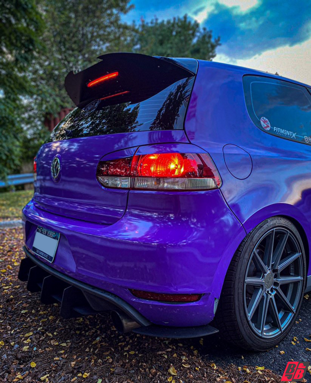 Beri-Backer Rear Diffuser for MK6 GTI