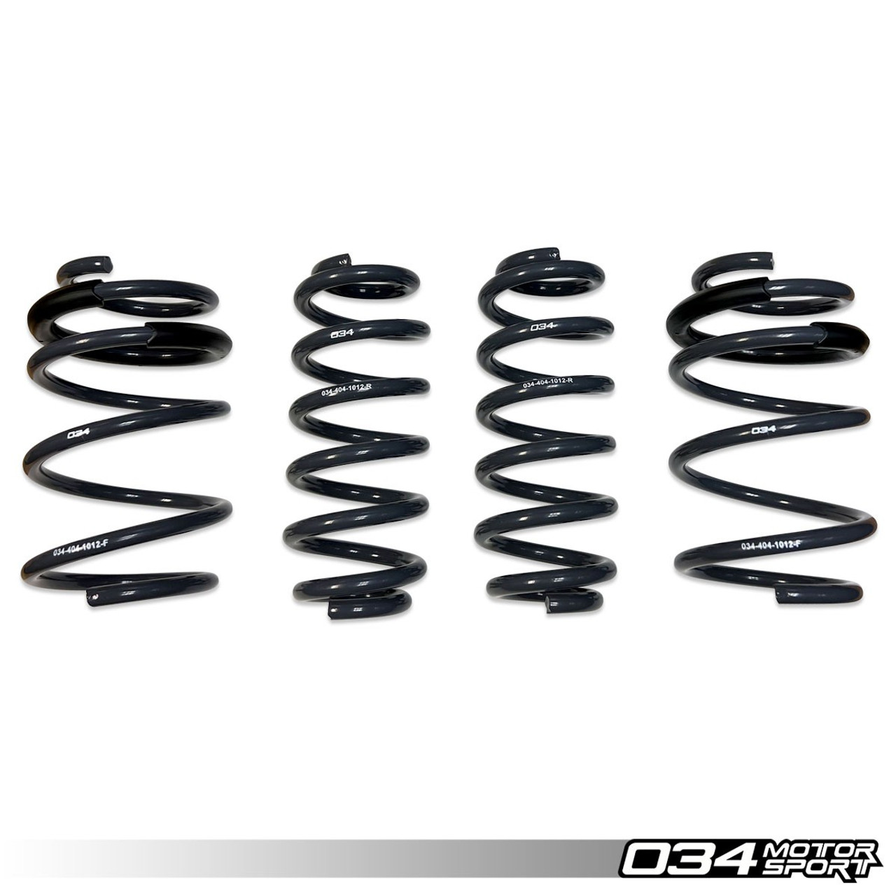 034Motorsport Dynamic+ Lowering Springs for 8V A3/S3 Quattro w/o Mag Ride