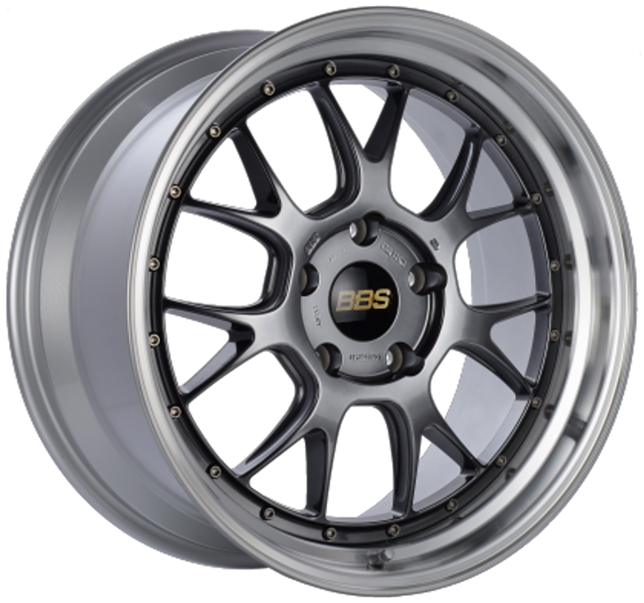 BBS LM-R - Diamond Black w/ Diamond Cut Lip