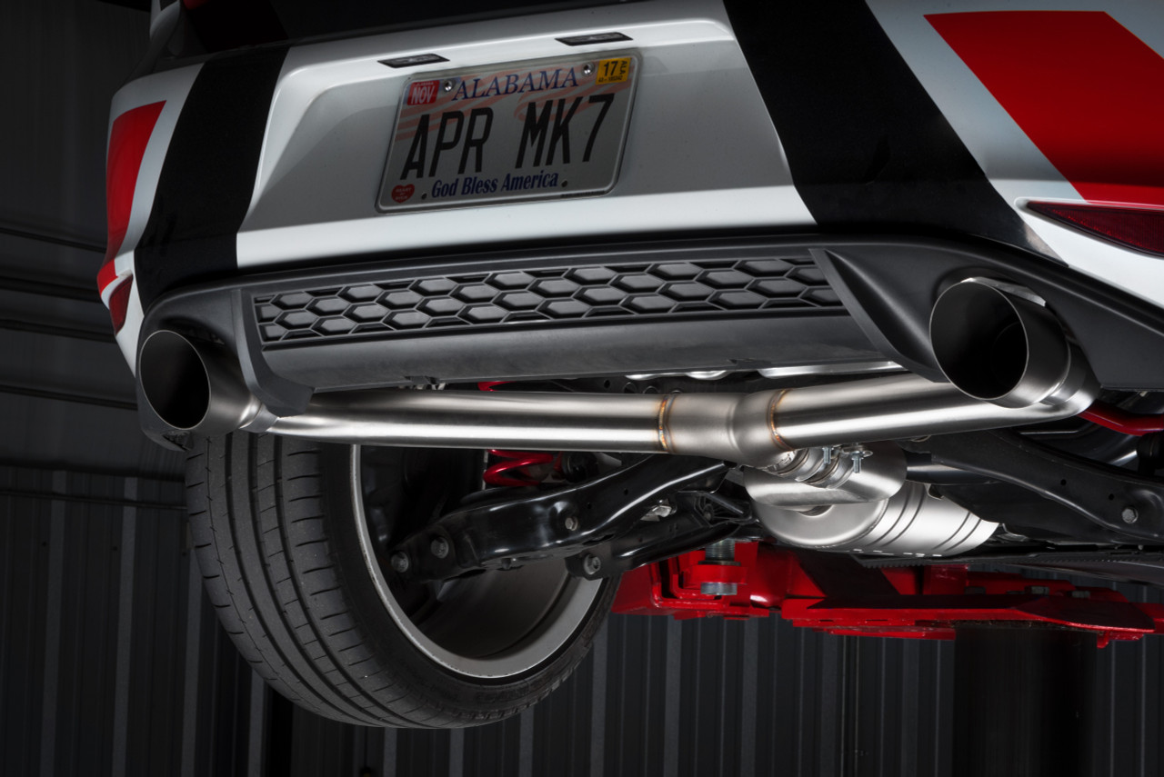 APR Catback Exhaust w/ Front Muffler for MK7 GTI