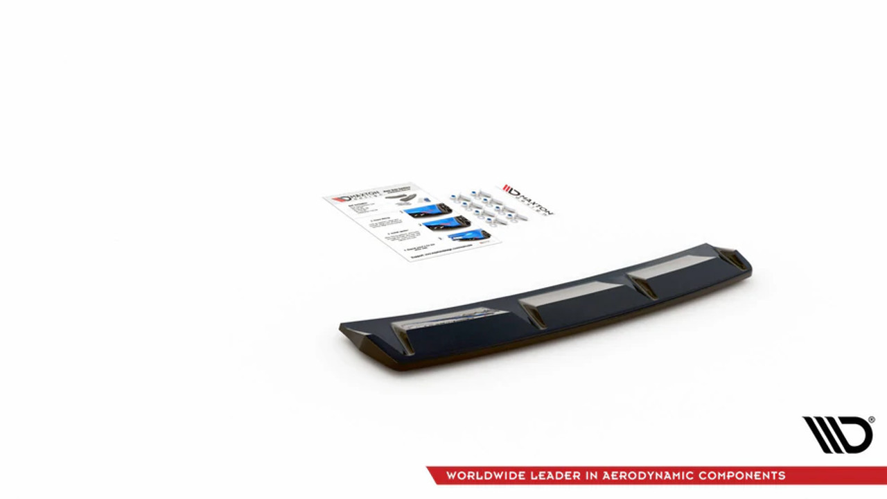 Maxton Design Central Rear Splitter for 8Y S3 Sedan