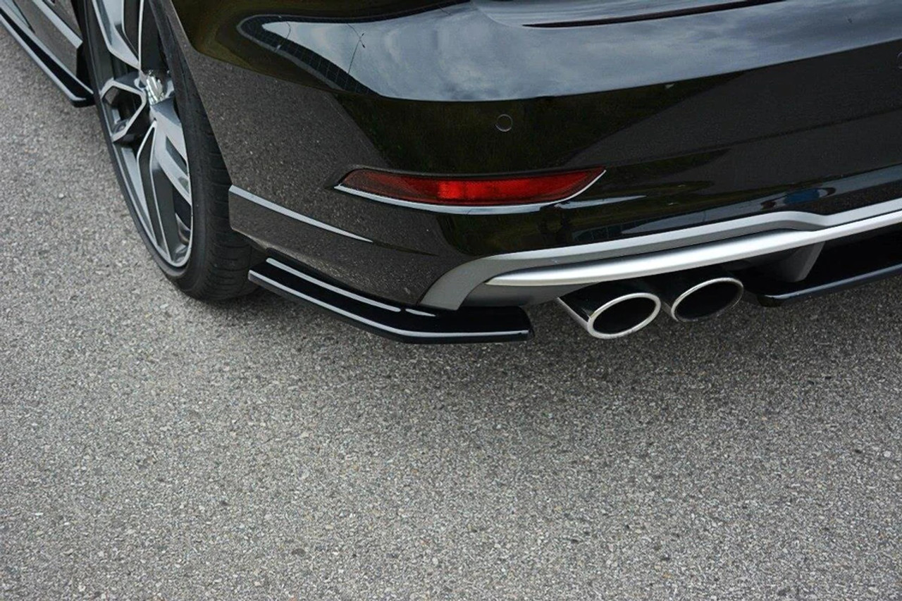 Maxton Design Rear Side Splitters for Facelift 8V S3 & A3 S-Line