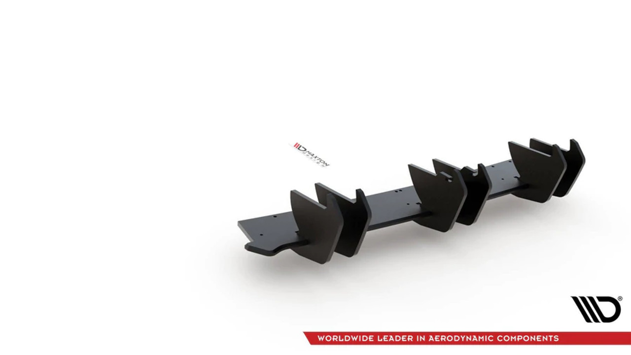 Maxton Design Racing Durability Rear Diffuser V.2 for MK8 GTI