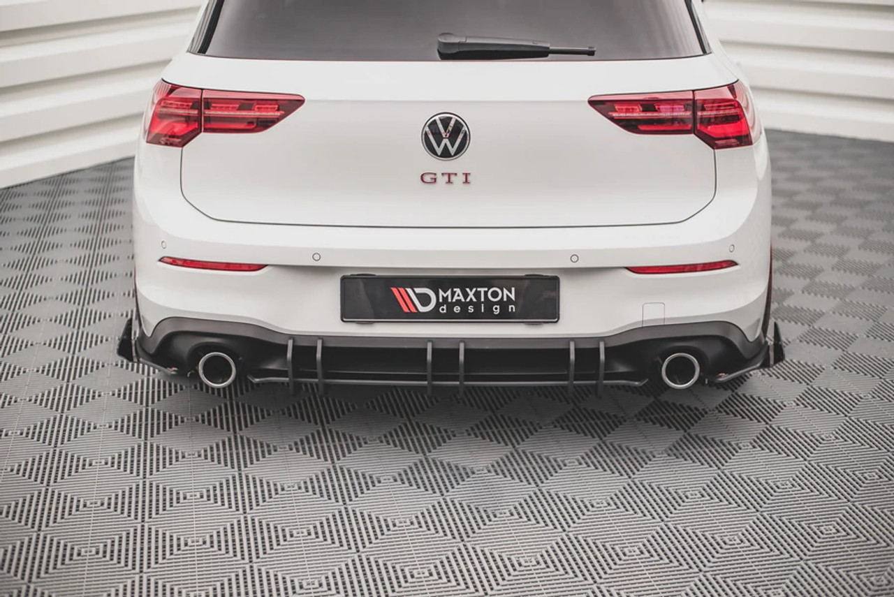 Maxton Design Racing Durability Rear Diffuser V.2 for MK8 GTI