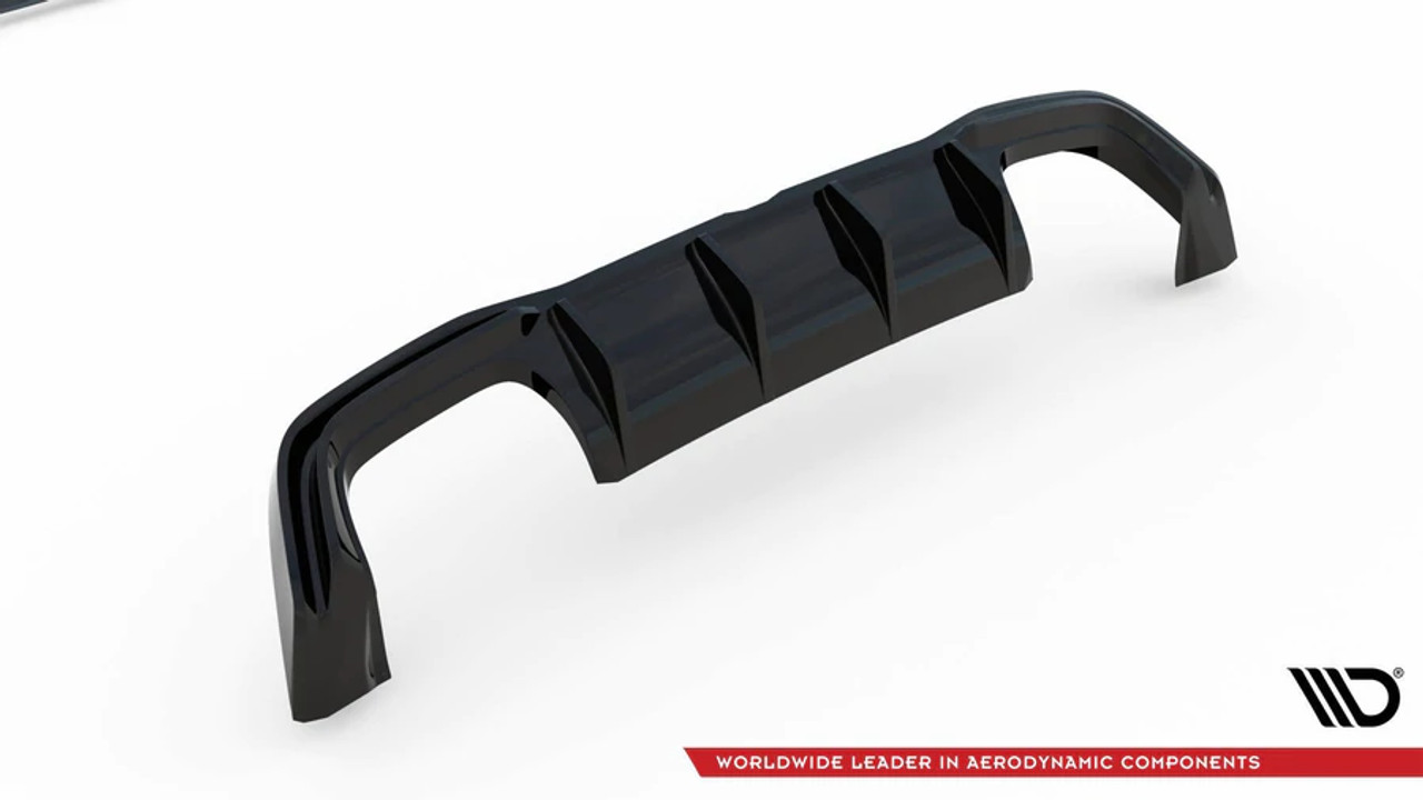 Maxton Design Rear Valance V.2 for MK8 Golf R