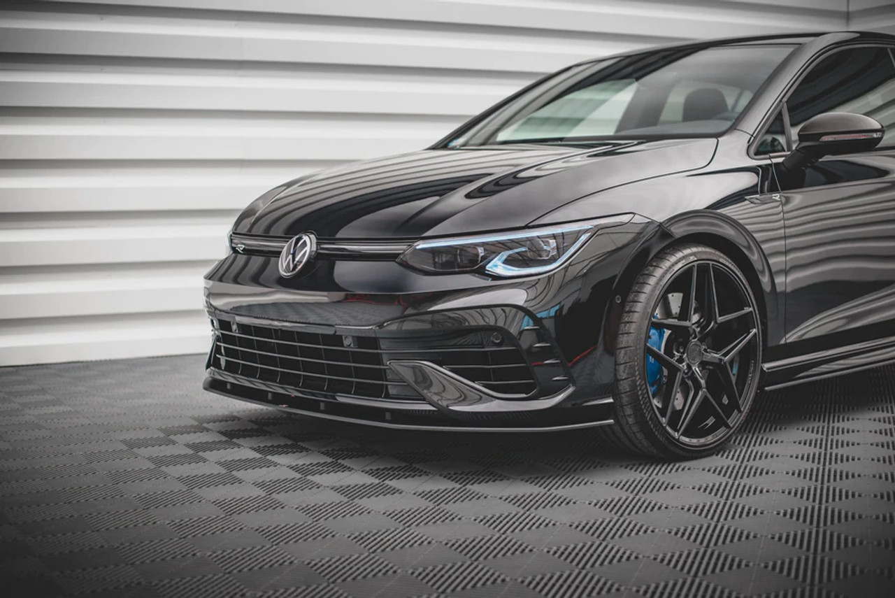 Maxton Design Street Pro Front Splitter for MK8 Golf R