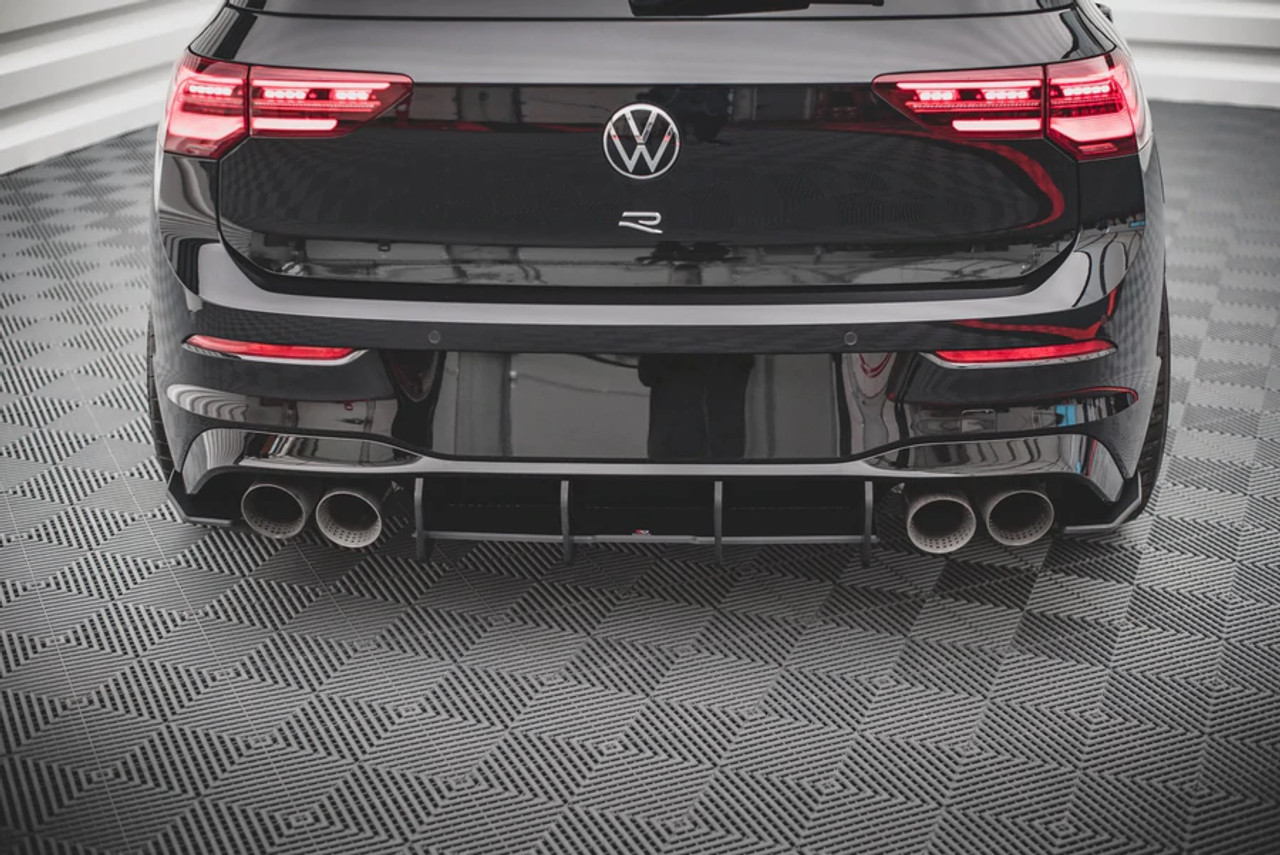 Maxton Design Street Pro Rear Diffuser for MK8 Golf R