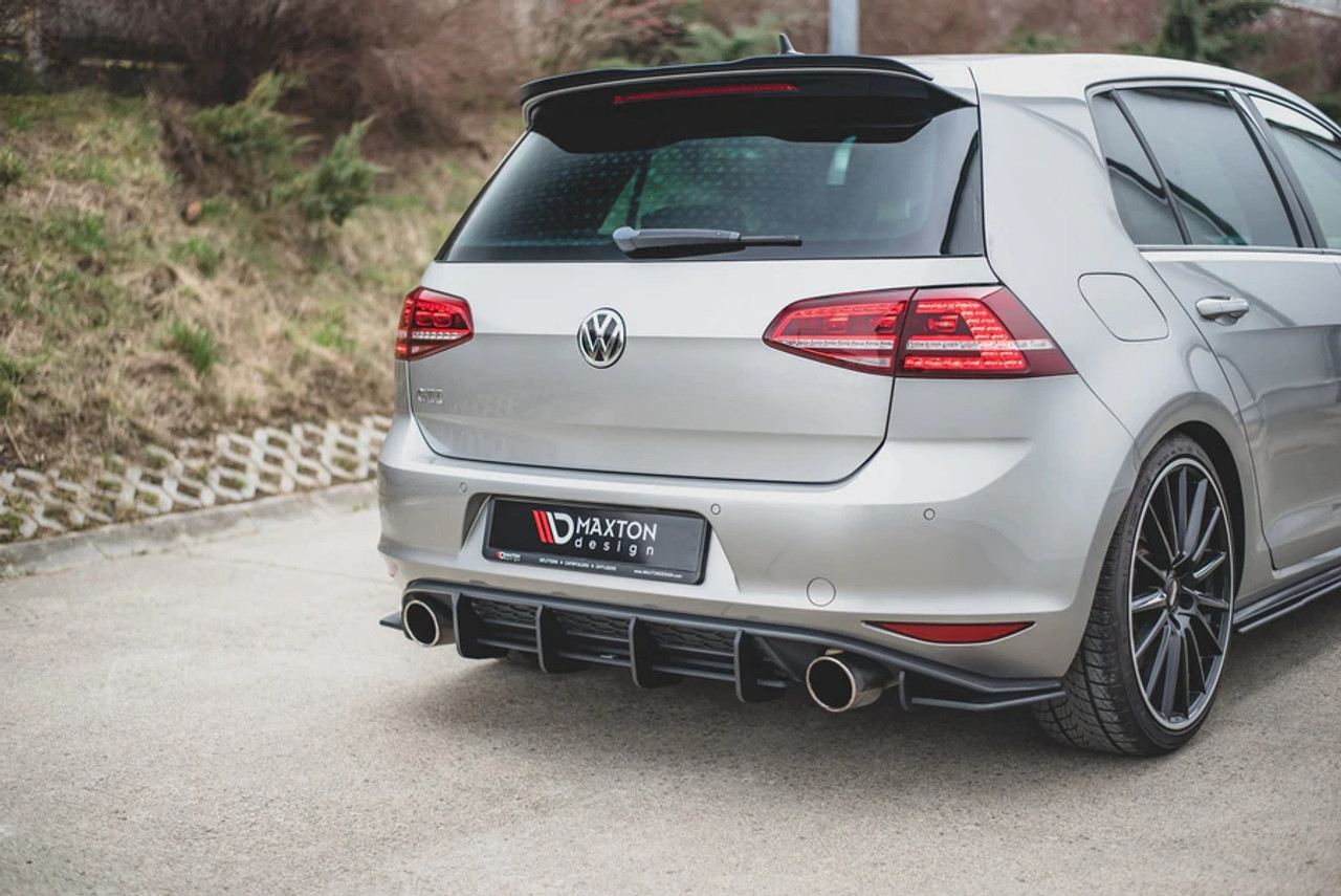 Maxton Design Racing Durability Rear Diffuser V.1 for MK7 GTI