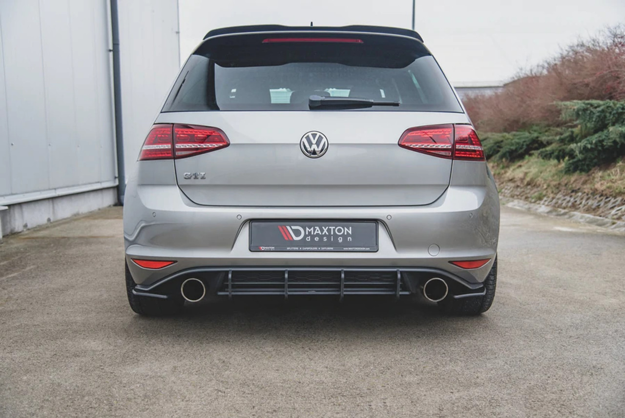 Maxton Design Racing Durability Rear Diffuser V.2 for MK7 GTI