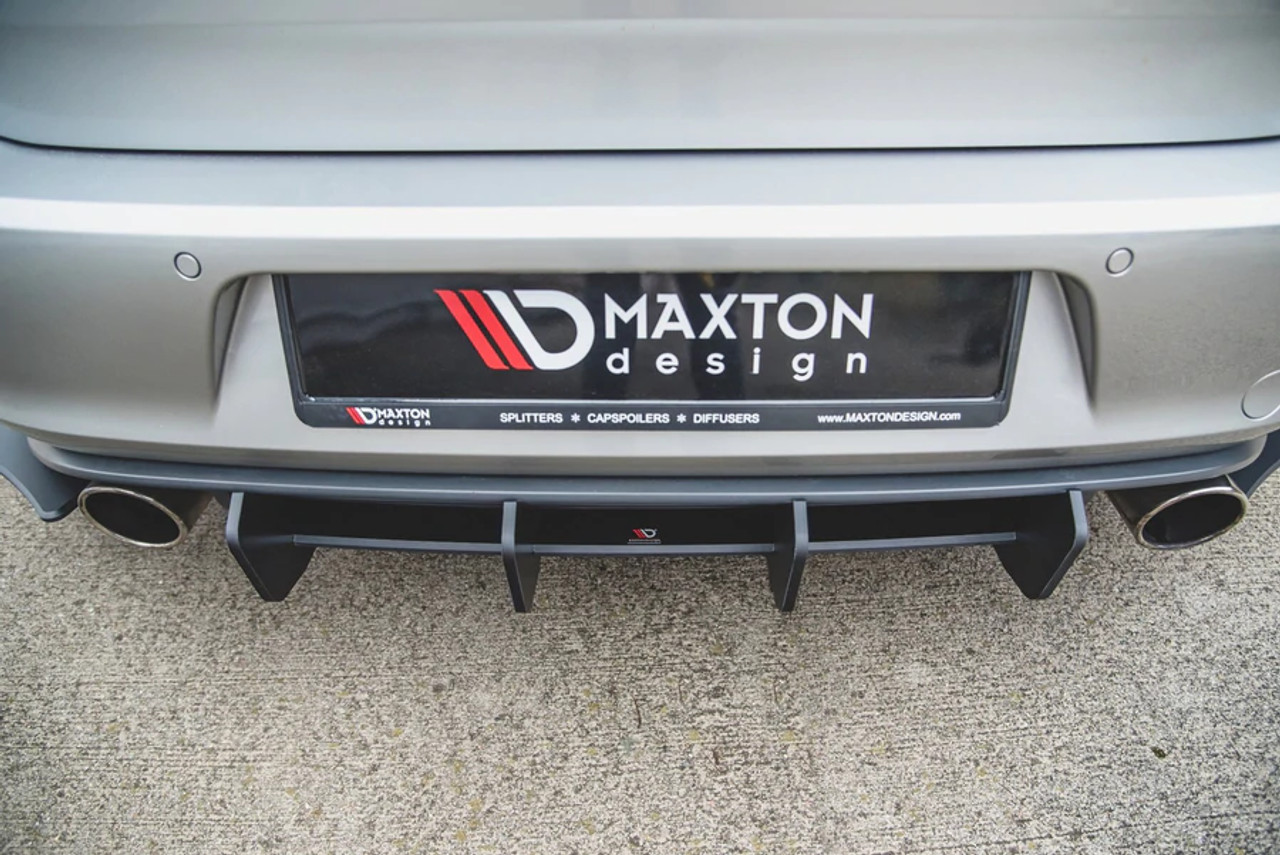 Maxton Design Racing Durability Rear Diffuser V.2 for MK7 GTI