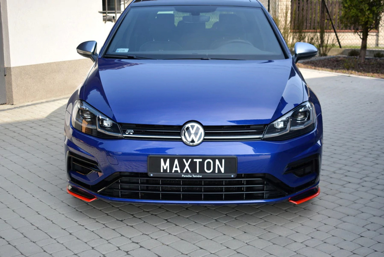 Maxton Design Front Splitter V.8 for MK7.5 Golf R